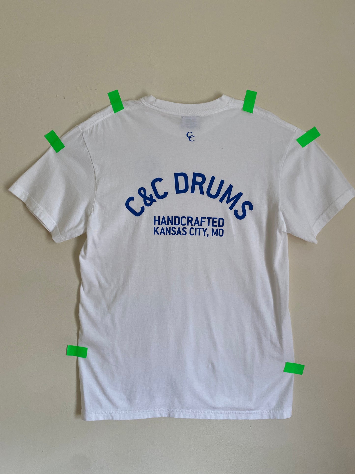C&C Drums White Shirt